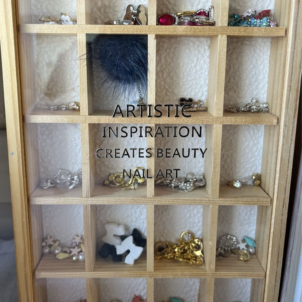 Queena Nail and Spa - Nail Design Charms Display - Nail Salons Near Me - Rancho Cucamonga, California Queena Nail and Spa - Nail Design Charms Display - Nail Salons Near Me - Rancho Cucamonga, California