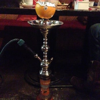 Amore Bistro - Organe bowl with peach and cream shish ^.^ was amazing - Hookah Bars Near Me - San Antonio, Texas