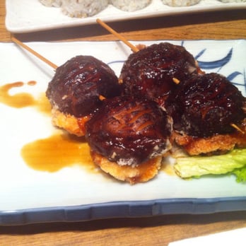 Chiba ken - Shrimp cake stuffed shiitake mushrooms - 2 orders - Sushi Bars Near Me - Honolulu, Hawaii