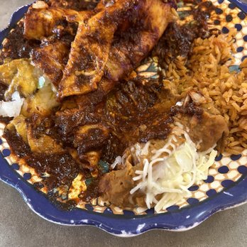 Amigos 30A Mexican Kitchen - Chicken Enchiladas with "Red Sauce" - Mexican Near Me - Inlet Beach, Florida Amigos 30A Mexican Kitchen - Chicken Enchiladas with "Red Sauce" - Mexican Near Me - Inlet Beach, Florida