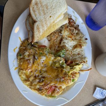 Lakeside Cafe - Veggie omelet - Breakfast & Brunch Near Me - Bear Lake, Michigan