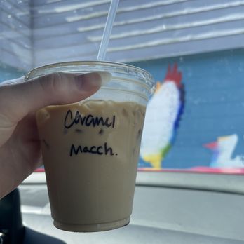 Mama Lattes - Small iced caramel macchiato - Coffee & Tea Near Me - Milton, Florida