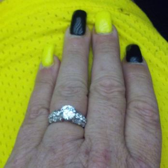Diva Nails & Spa - My STEELER dip nails! - Massage Near Me - Sachse, Texas