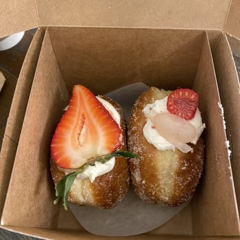 SoYen Desserts - Strawberry and Raspberry Lychee donut - Donuts Near Me - Saint Paul, Minnesota SoYen Desserts - Strawberry and Raspberry Lychee donut - Donuts Near Me - Saint Paul, Minnesota