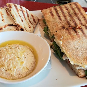 The Cutting Edge Cafe - Chicken Avocado Club with Hummus - Sandwiches Near Me - Chesapeake, Virginia