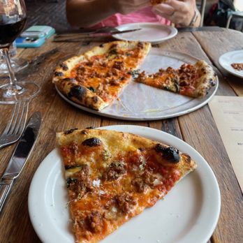 Gjelina - Housemade Chorizo Pizza - New American Near Me - Venice, California Gjelina - Housemade Chorizo Pizza - New American Near Me - Venice, California