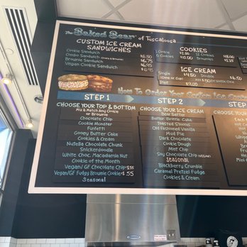 The Baked Bear - Ice Cream & Frozen Yogurt Near Me - Tuscaloosa, Alabama