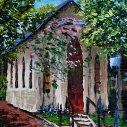 Starving Artist Art Gallery - Church gallery selling work of local artists. 40% goes to food program
