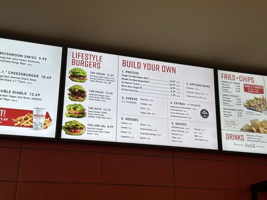 Menu photo 8 Mooyah Livermore, CA