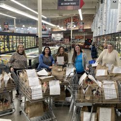 Element Dental - We love making food bags for the community at Super 1!