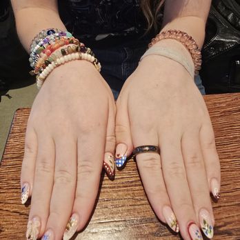 Blossom LA Nail Bar - These are the nails Grace did, she's so talented and pays close attention to every detail! - Waxing Near Me - Philadelphia, Pennsylvania Blossom LA Nail Bar - These are the nails Grace did, she's so talented and pays close attention to every detail! - Waxing Near Me - Philadelphia, Pennsylvania