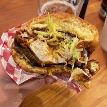Hotbird - Chicken Sandwich - Medium - Comfort Food Near Me - Oakland, California Hotbird - Chicken Sandwich - Medium - Comfort Food Near Me - Oakland, California
