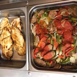 Renzo's Pizza & Restaurant - Grill chicken, sausage and peppers available on the steam table on Thursdays!