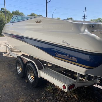 Kleen car shop - 26 ft boat detail - Auto Detailing Near Me - Kansas City, Missouri Kleen car shop - 26 ft boat detail - Auto Detailing Near Me - Kansas City, Missouri