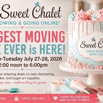 The Sweet Chalet Shoppe - Come shop for amazing deals!! Monday & Tuesday only!!! - Bakeries Near Me - Sanford, Florida The Sweet Chalet Shoppe - Come shop for amazing deals!! Monday & Tuesday only!!! - Bakeries Near Me - Sanford, Florida