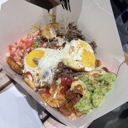 Large Sunny Side up Carne Asada Beer Battered Fries Large Sunny Side up Carne Asada Beer Battered Fries