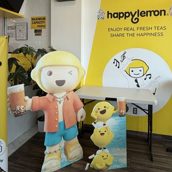 Happy Lemon - Inside the store. There are also a few seats. - Bubble Tea Near Me - Alhambra, California Happy Lemon - Inside the store. There are also a few seats. - Bubble Tea Near Me - Alhambra, California