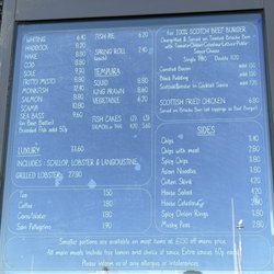 The Wee Hurrie - Menu