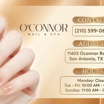 O'Connor Nail & Spa - Nail Salons Near Me - San Antonio, Texas O'Connor Nail & Spa - Nail Salons Near Me - San Antonio, Texas