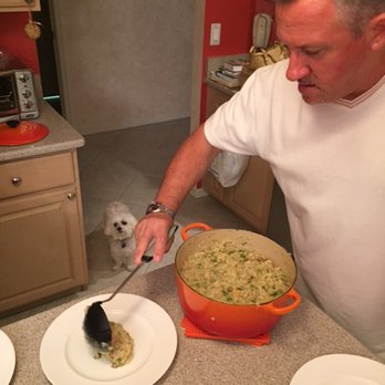 Damiano The Tuscan Chef - Our dog wasn't the only one mesmerized by the tantalizing smells! - Caterers Near Me Damiano The Tuscan Chef - Our dog wasn't the only one mesmerized by the tantalizing smells! - Caterers Near Me