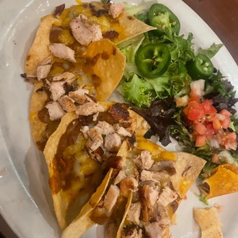Uncle Julio's - Chicken nachos (asked for no sour cream or guacamole, otherwise it would have come with those) - Mexican Near Me - Brentwood, Tennessee