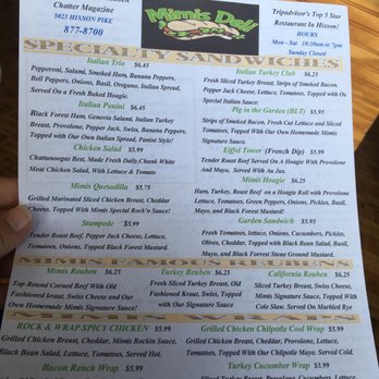 Mimis Deli - Delis Near Me - Hixson, Tennessee