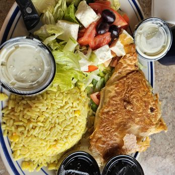 Atlantis Diner - Spinach pie lunch February 2026 - Diners Near Me - West Islip, New York