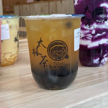 Taichi Bubble Tea - Mango Tea (green) - Bubble Tea Near Me - Oklahoma City, Oklahoma Taichi Bubble Tea - Mango Tea (green) - Bubble Tea Near Me - Oklahoma City, Oklahoma