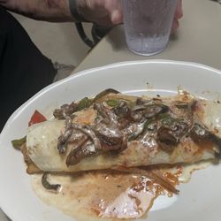 Coco Loco Mexican Restaurant - Steak burrito.