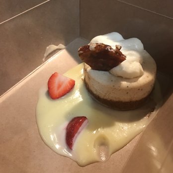Canvas - Eggnog cheesecake - New American Near Me - Orlando, Florida Canvas - Eggnog cheesecake - New American Near Me - Orlando, Florida