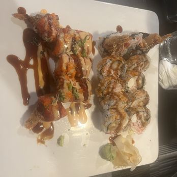 Hanabi Sushi Hibachi Ramen - Rock N Roll and another roll I forgot what it's called - Asian Fusion Near Me - Hudson, Florida