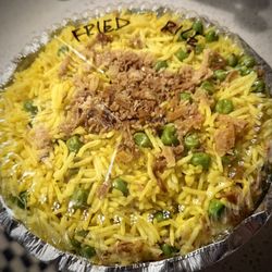 Anarbagh Indian Restaurant Los Feliz - TAKE-OUT: Fried rice with peas, butter and saffron. Delicious.