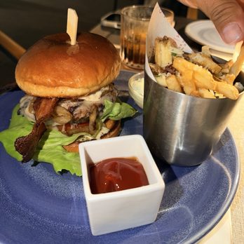 Sally's Waterfront Dining - Burger and fries - Seafood Near Me - San Diego, California Sally's Waterfront Dining - Burger and fries - Seafood Near Me - San Diego, California