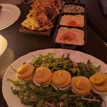 The Pelican Room - THE DEVIL IN LYON (with no prosciutto) MEDITERRANEAN PLATTER - Cafes Near Me - Pelham, New York