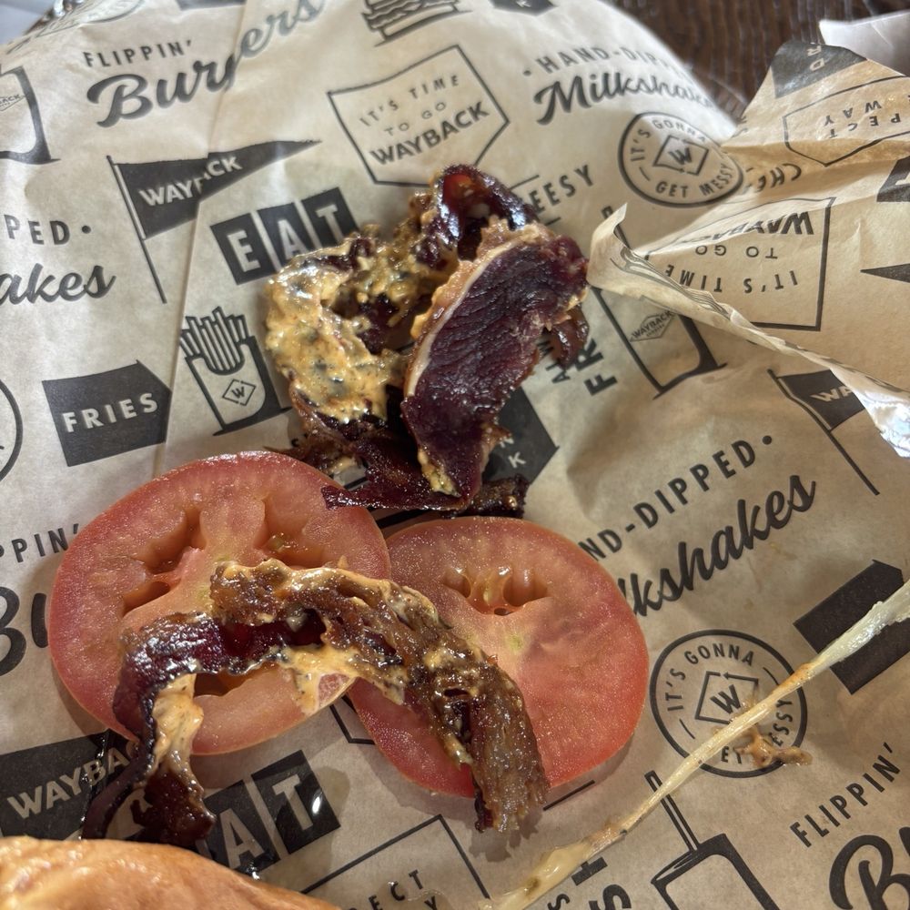 Wayback Burgers - Over done bacon - Burgers Near Me - Richmond, Texas