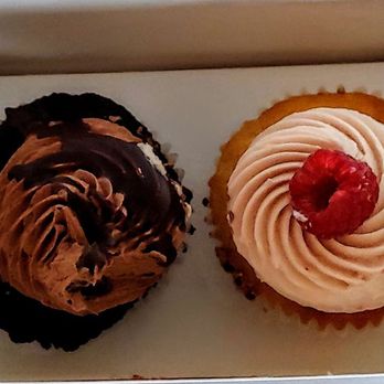 Cake Collection Boutique - L to R: chocolate peanut butter, triple chocolate, almond raspberry, and cookies & cream. - Custom Cakes Near Me - Columbia, South Carolina Cake Collection Boutique - L to R: chocolate peanut butter, triple chocolate, almond raspberry, and cookies & cream. - Custom Cakes Near Me - Columbia, South Carolina