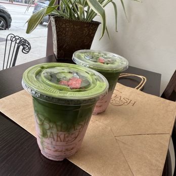 Badash Bakes - Matcha Strawberry - Bakeries Near Me - Pasadena, California