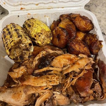 Jamaica Mi Hungry - Jerk Chicken, Plantain, corn - Caribbean Near Me - Boston, Massachusetts
