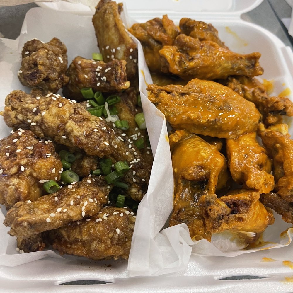 LIT Wings - Half Korean, Half Buffalo - Chicken Wings Near Me - Nellis Air Force Base, Nevada