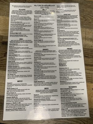 Menu photo 3 My Cafe Flower Mound, TX