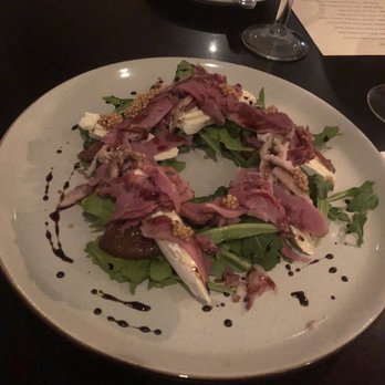 Bravo Restaurant & Lounge - Smoked duck, poached figs, arugula, camembert - Lounges Near Me - Chilliwack, British Columbia Bravo Restaurant & Lounge - Smoked duck, poached figs, arugula, camembert - Lounges Near Me - Chilliwack, British Columbia