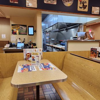 George Webb Restaurant - a table with a menu on it - American Near Me - Milwaukee, Wisconsin George Webb Restaurant - a table with a menu on it - American Near Me - Milwaukee, Wisconsin