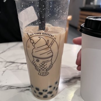 Uji Time Dessert - Hokkaido Milk Tea - Desserts Near Me - Concord, California
