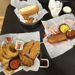 Video Village - Excellent variety of tasty local popular foods and fast food items.