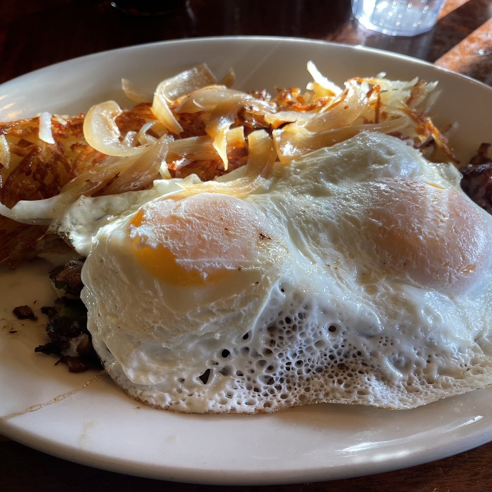 Frank's Diner - Corned beef hash with eggs and hash browns - Diners Near Me - Spokane, Washington Frank's Diner - Corned beef hash with eggs and hash browns - Diners Near Me - Spokane, Washington