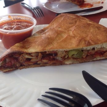 Pineapple Xpress - Stuffed supreme pizza with tomato dipping sauce. - Chinese Near Me - Baytown, Texas