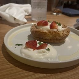 Lemon olive oil oil tart