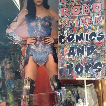 Epic Robo-Spider - Wonder Woman guards the window. - Toy Stores Near Me - Highland Falls, New York Epic Robo-Spider - Wonder Woman guards the window. - Toy Stores Near Me - Highland Falls, New York