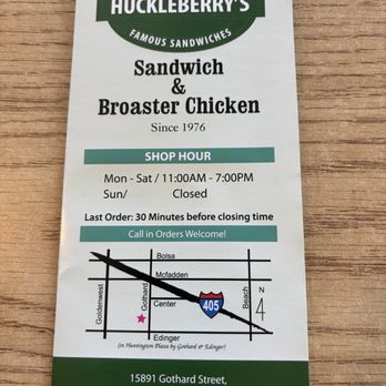 Huckleberry's - Sandwiches Near Me - Huntington Beach, California Huckleberry's - Sandwiches Near Me - Huntington Beach, California