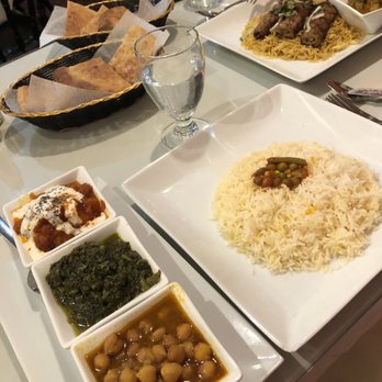 Afghan Kabob Cville - Vegetarian combo with chickpeas, butternut squash, spinach, and rice - Afghan Near Me - Charlottesville, Virginia Afghan Kabob Cville - Vegetarian combo with chickpeas, butternut squash, spinach, and rice - Afghan Near Me - Charlottesville, Virginia